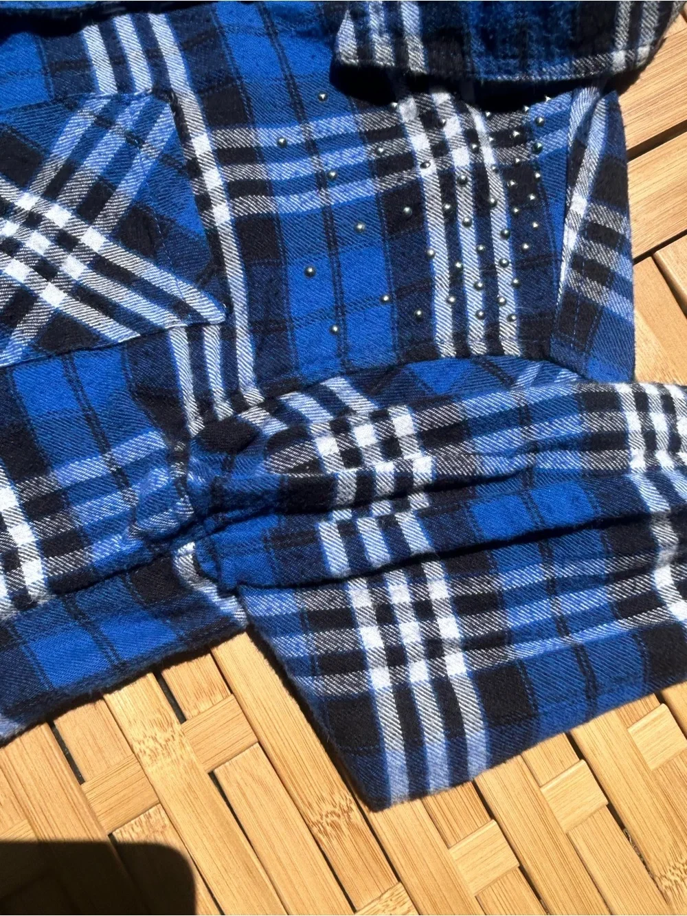 🔥3/$8- Justice- 2 light weight flannels